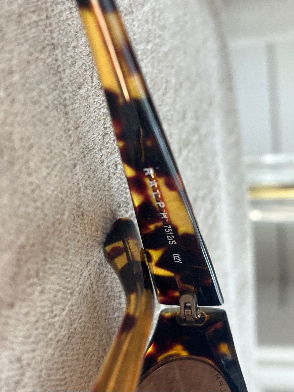 Ralph Lauren Tortoise Shell Brown & Amber Sunglasses - Picture 3 of 7